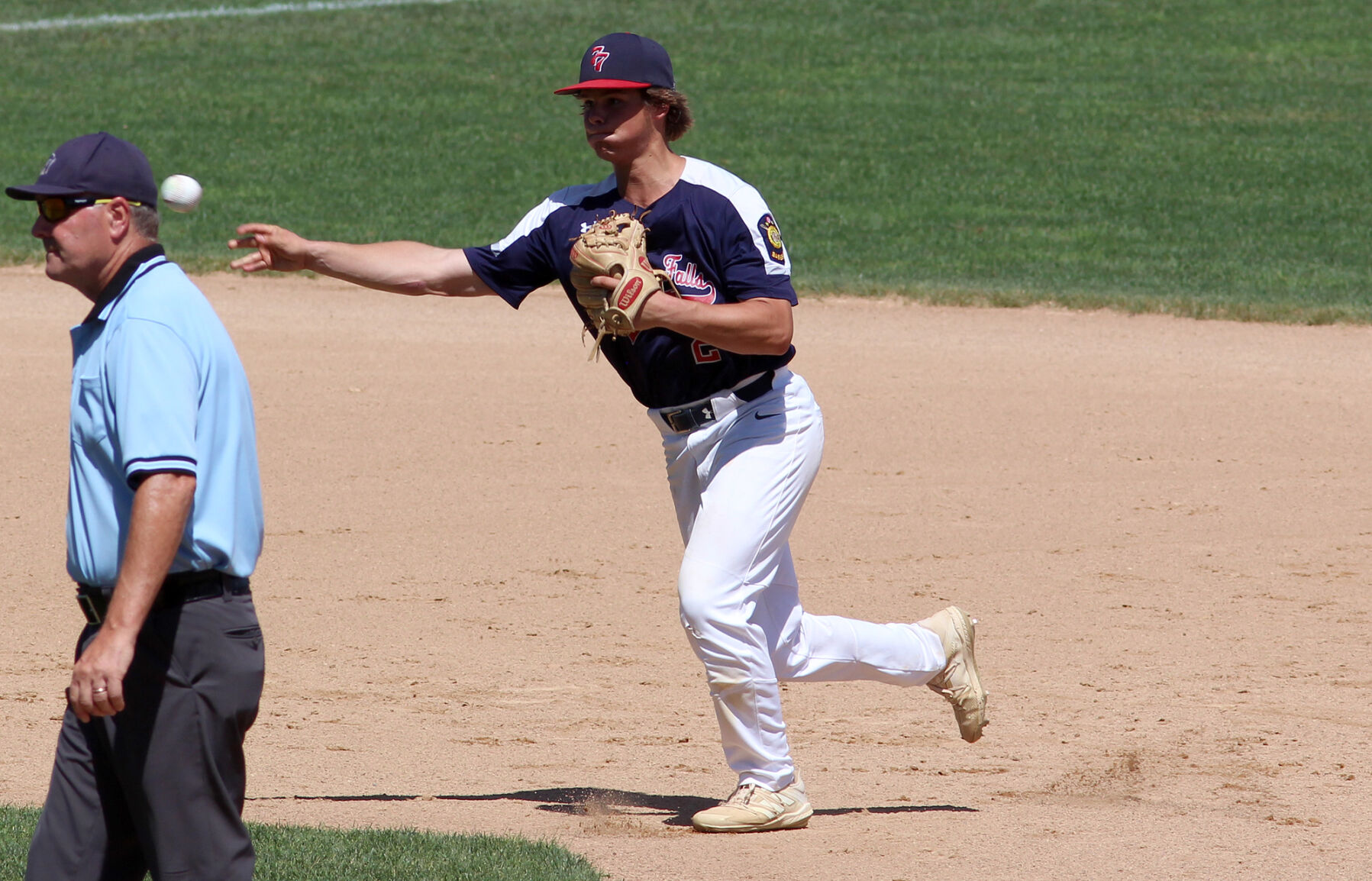 Chippewa Falls Post 77 senior legion baseball vs Superior Post 435 7-21-22